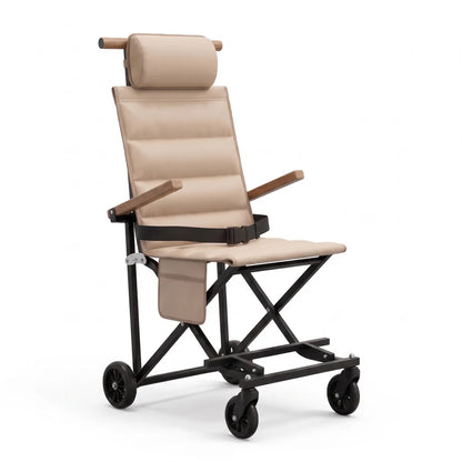Padded Folding Transport Chair for Easy Outings